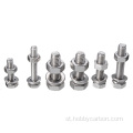 Stainless Steel Bolt Nut ea boleng bo phahameng